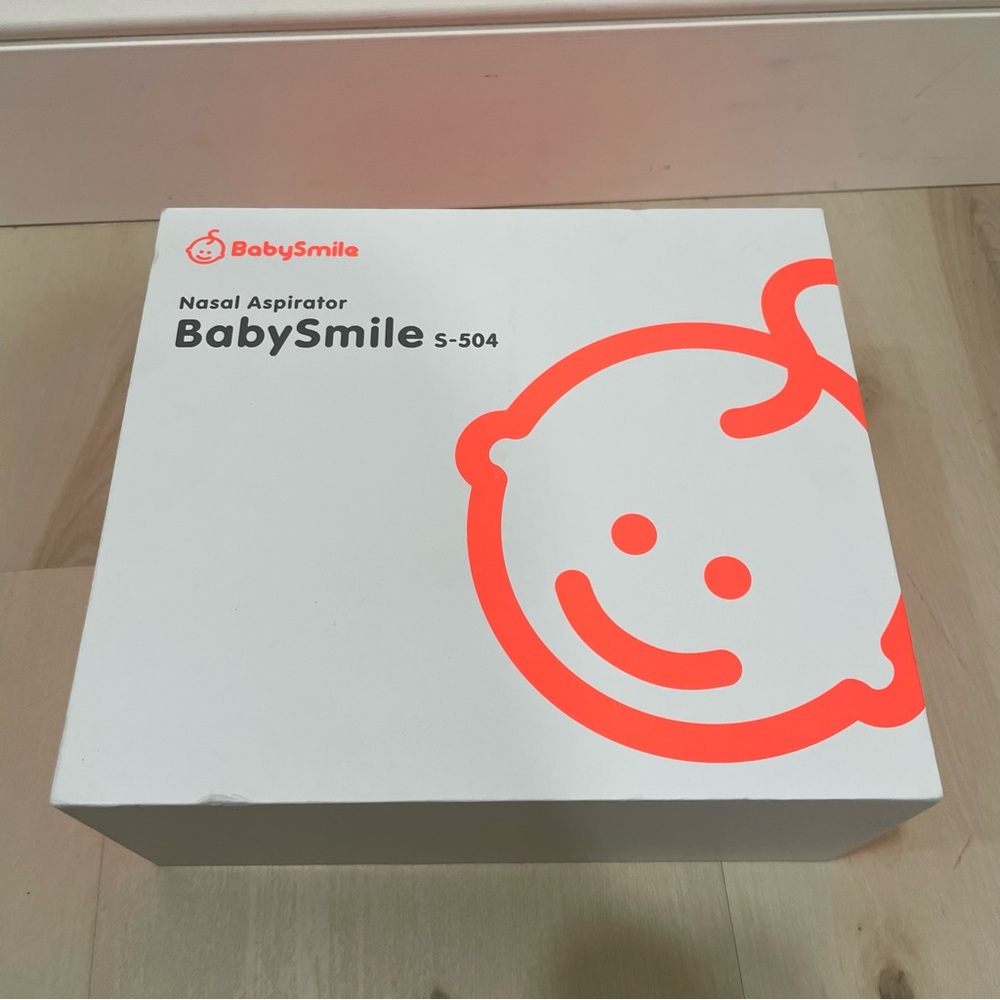 NIB BabySmile Electric Nasal Aspirator S-504 Baby Infant Nose Suction - Picture 3 of 11